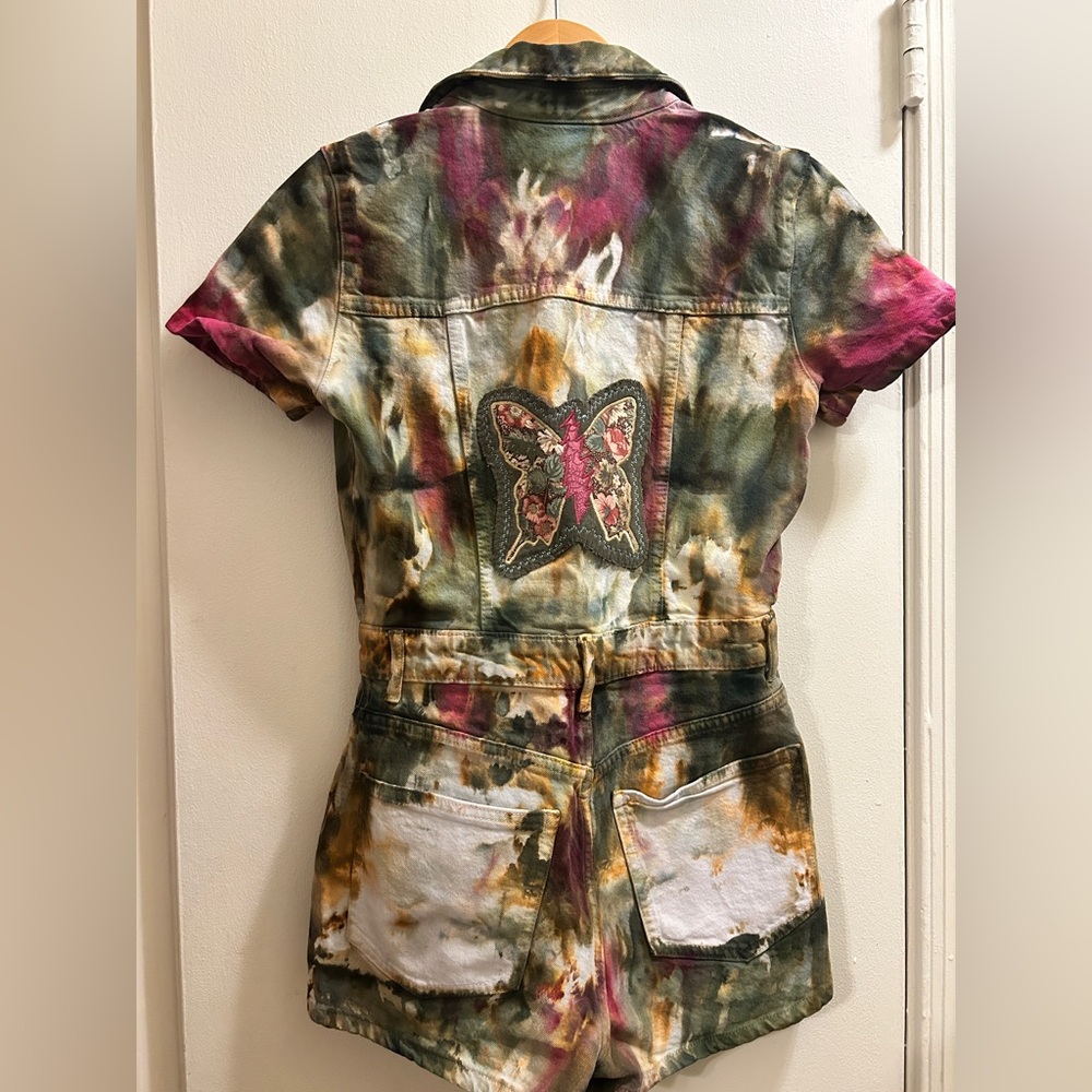 Hand Dyed Grateful Dead Inspired Jumpsuit